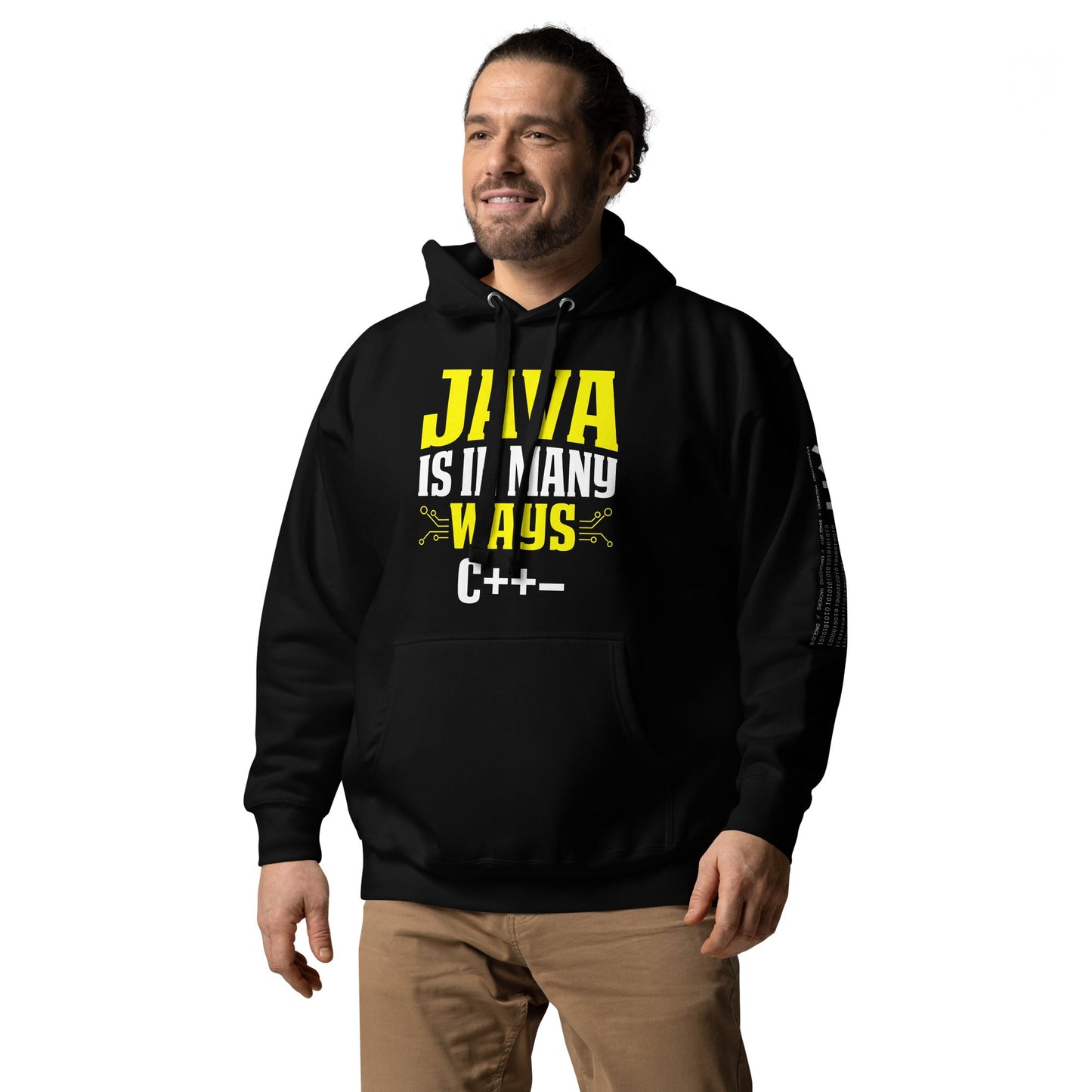 Java is in Many Ways C++- Unisex Hoodie by DarkByteGear