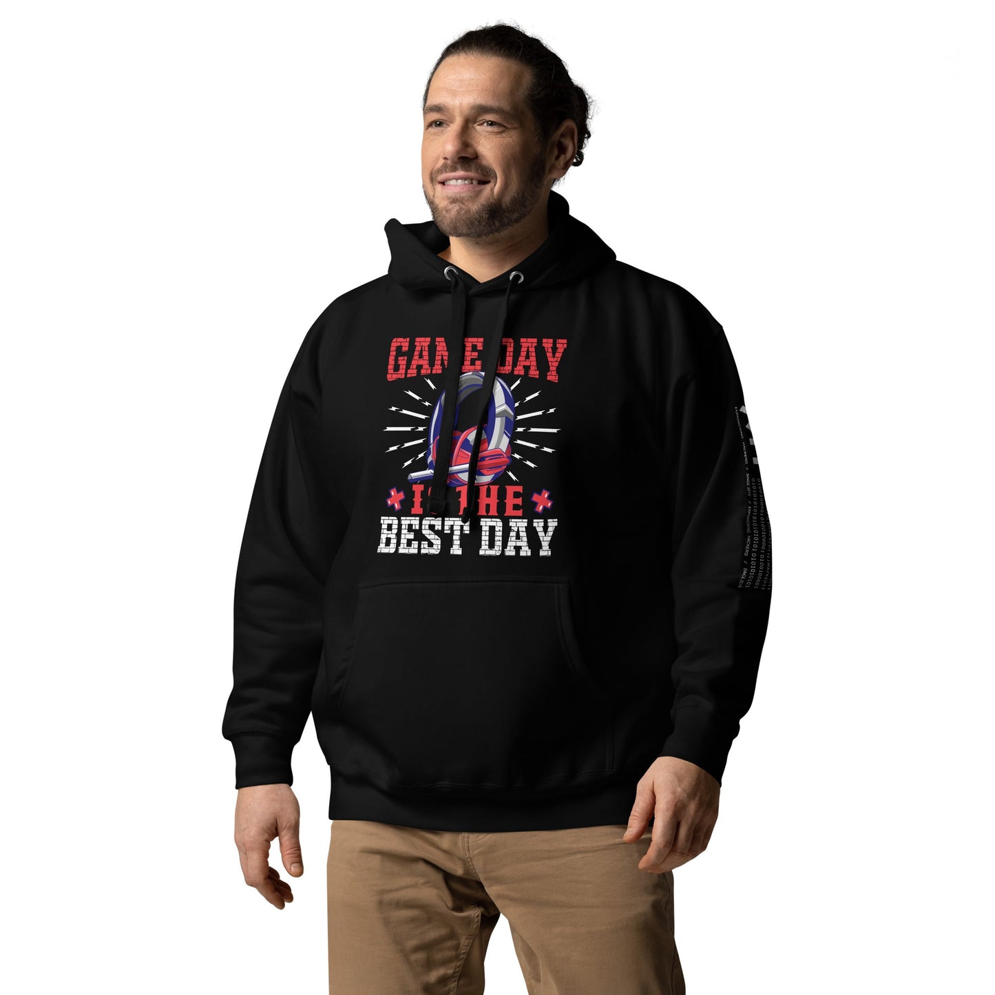 Game Day is the Best Day Shagor Unisex Hoodie by DarkByteGear