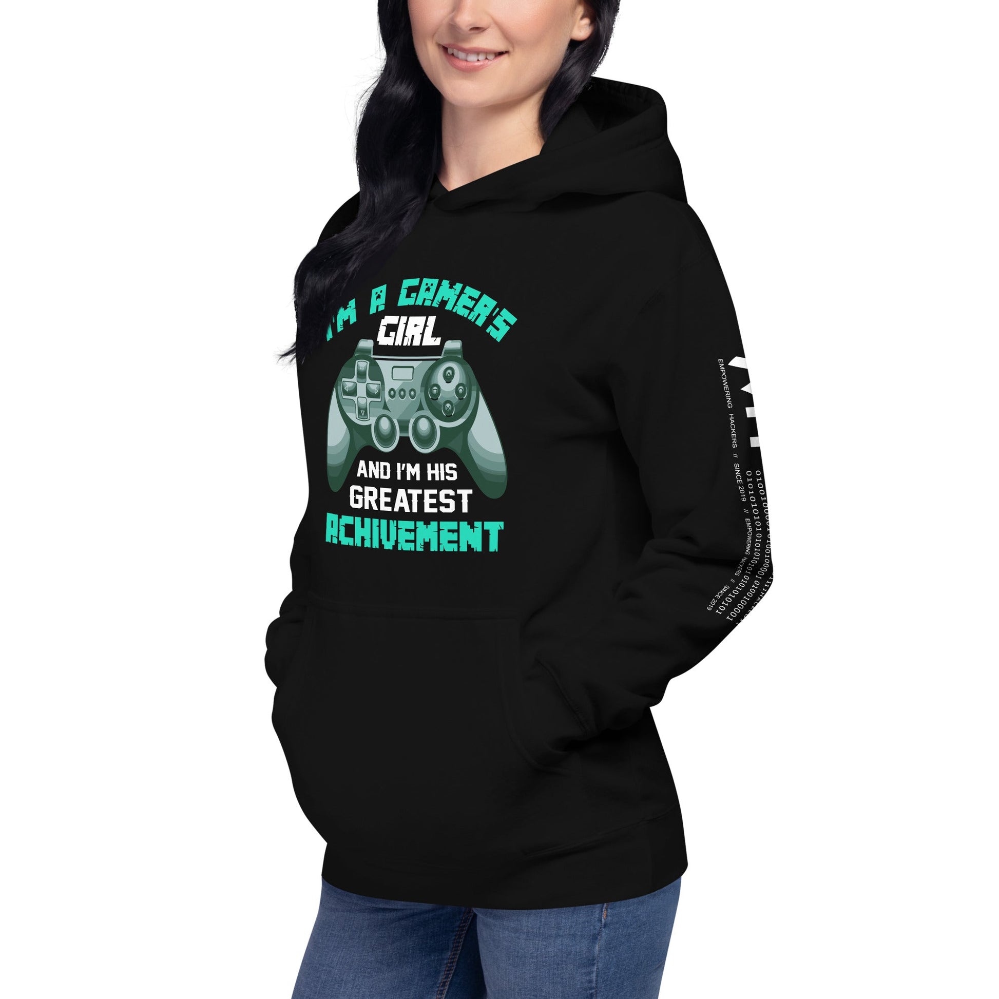 I am a Gamer's Girl - Unisex Hoodie by DarkByteGear