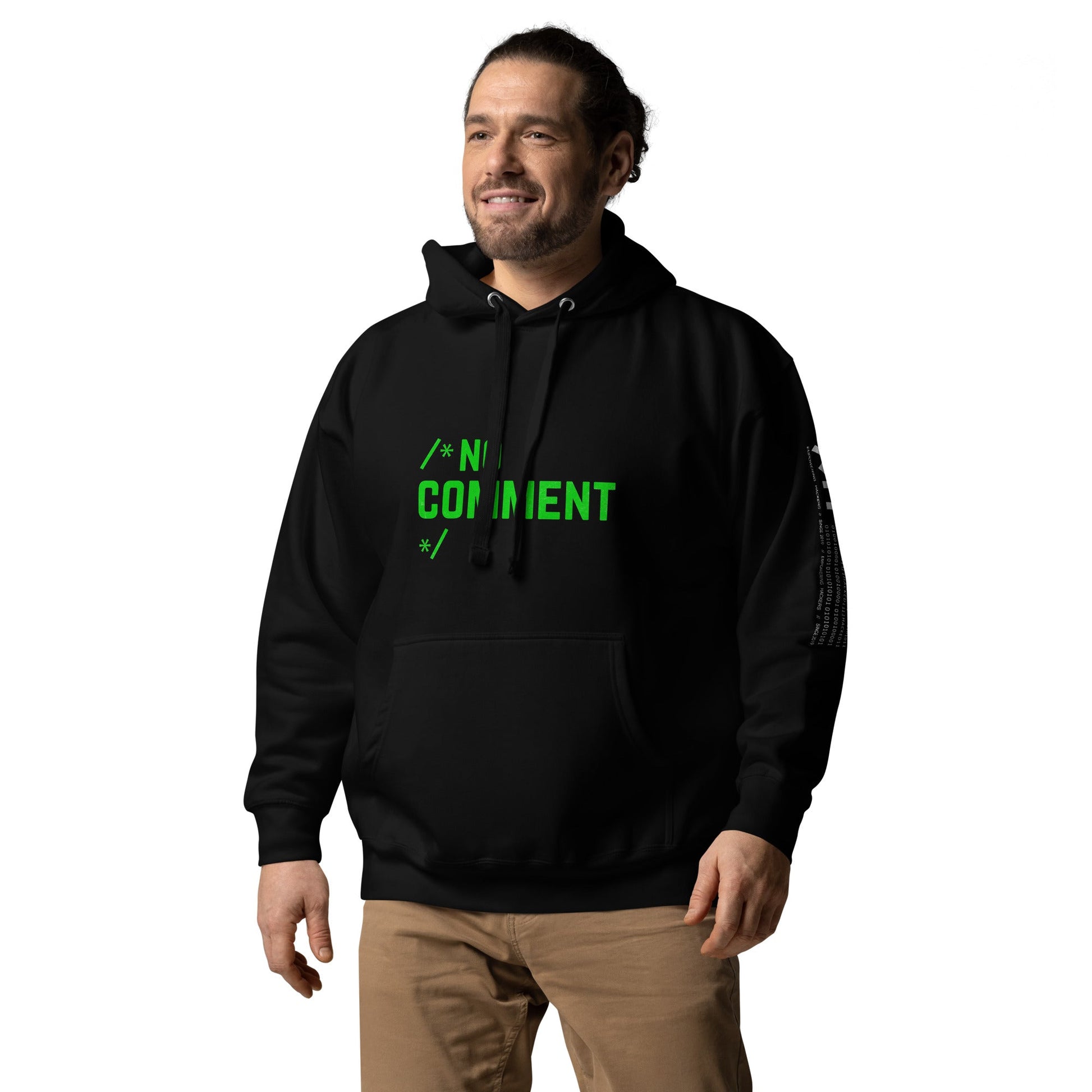 /*No Comment*/ Unisex Hoodie by DarkByteGear