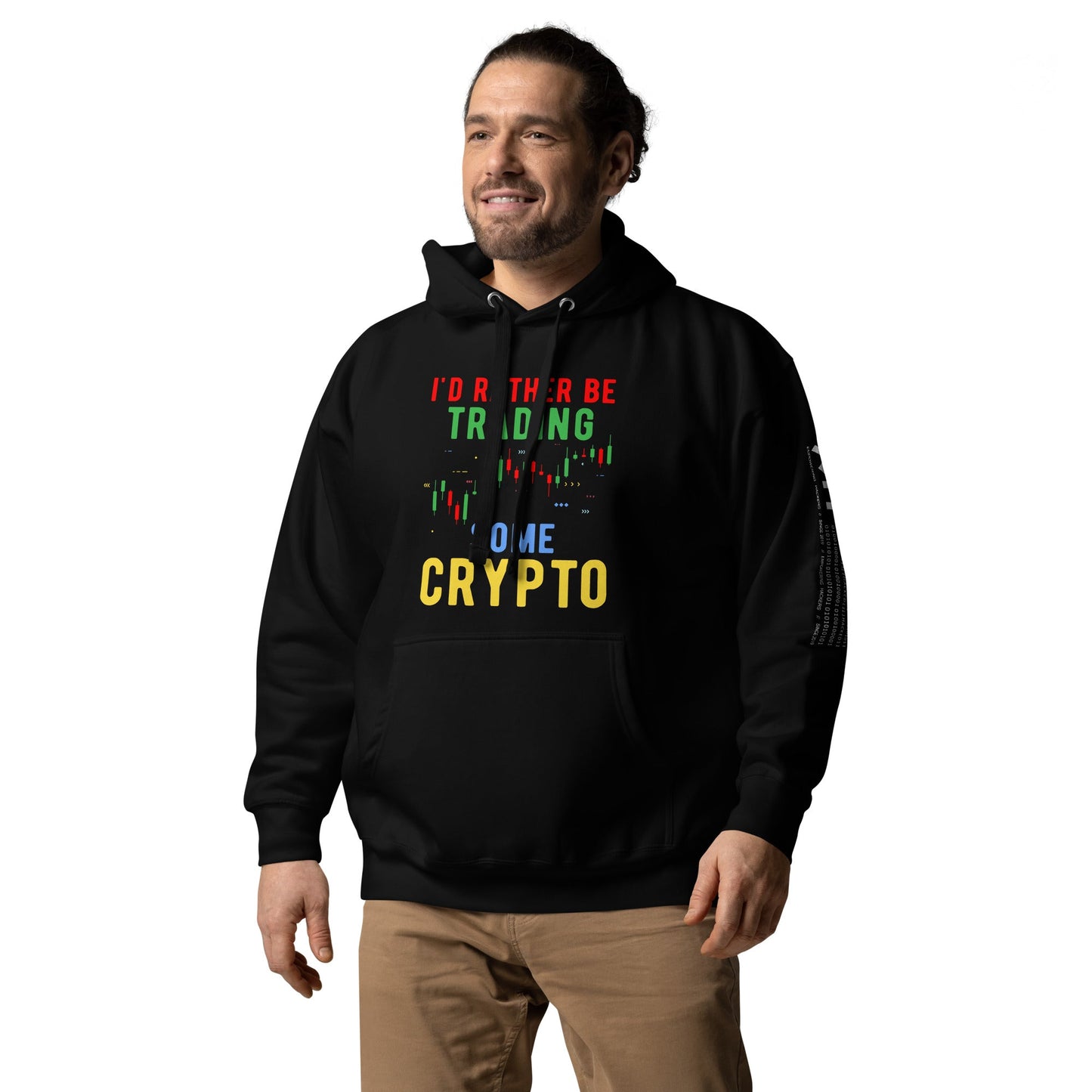I'd rather be trading some Crypto - Unisex Hoodie by DarkByteGear