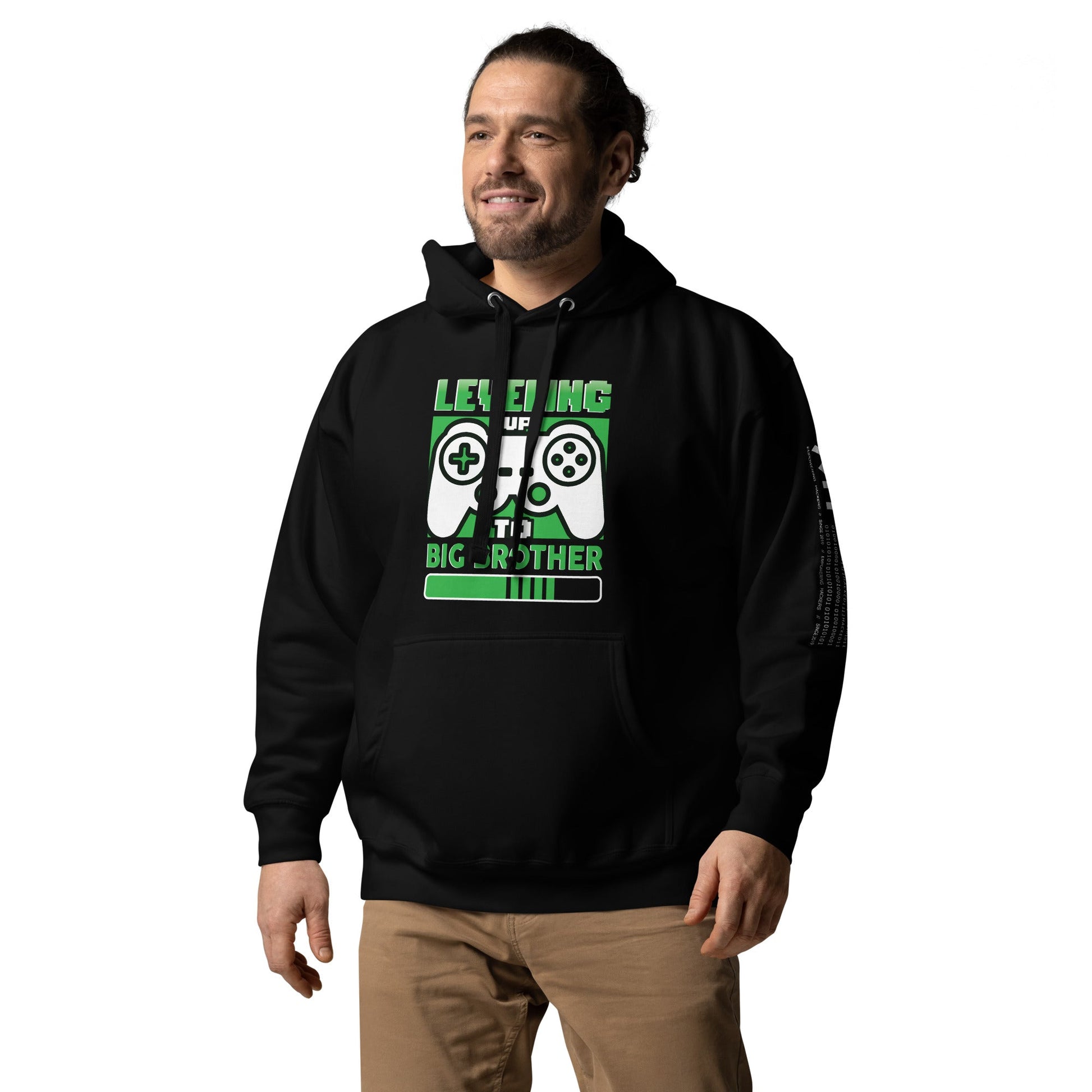 Levelling Up to Big Brother - Unisex Hoodie by DarkByteGear