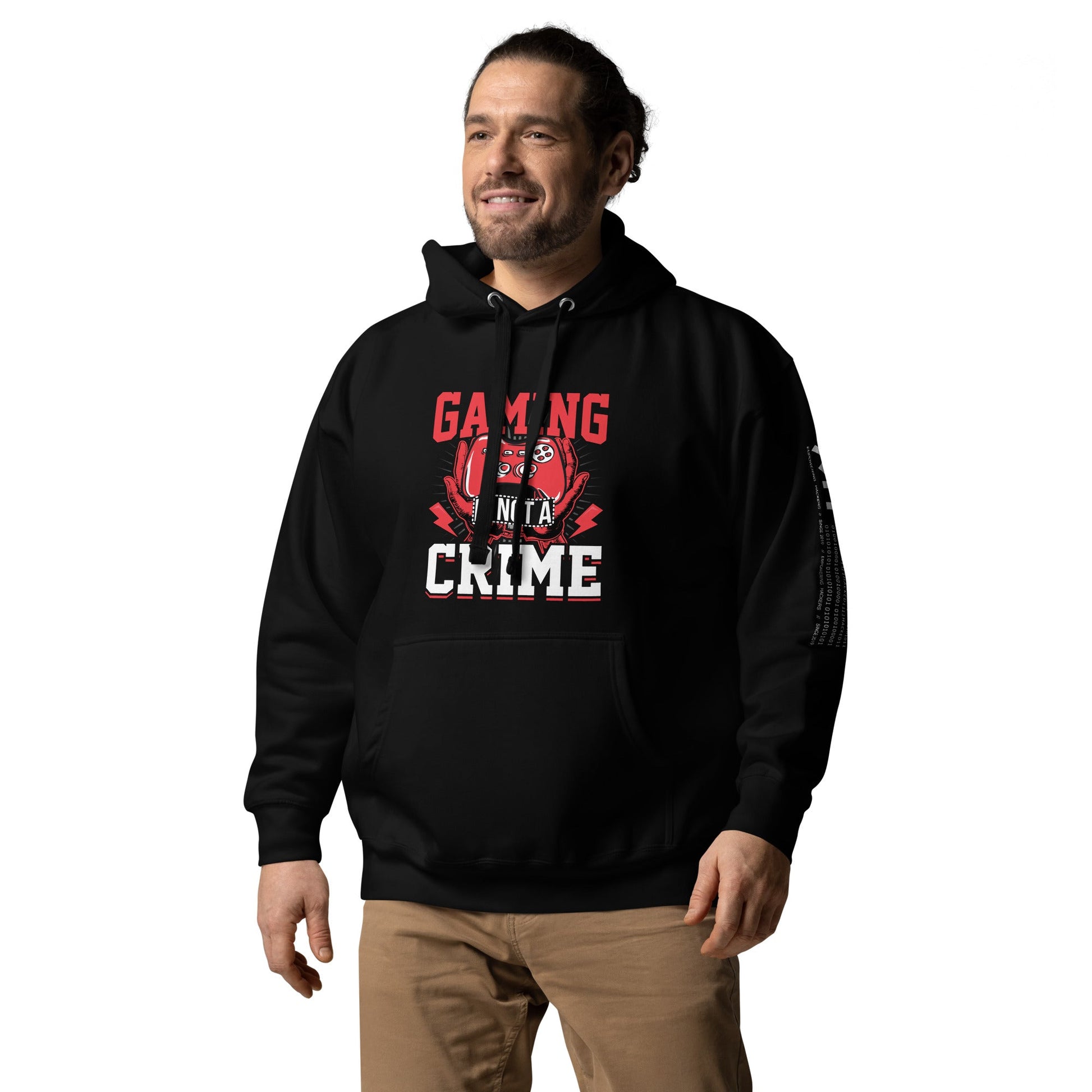Gaming is not a Crime - Unisex Hoodie by DarkByteGear