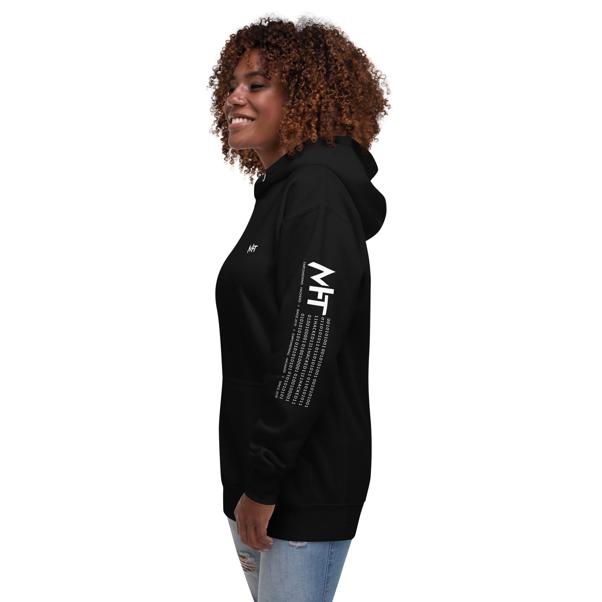 Don't worry I am from the Internet V1 - Unisex Hoodie ( Back Print ) by DarkByteGear