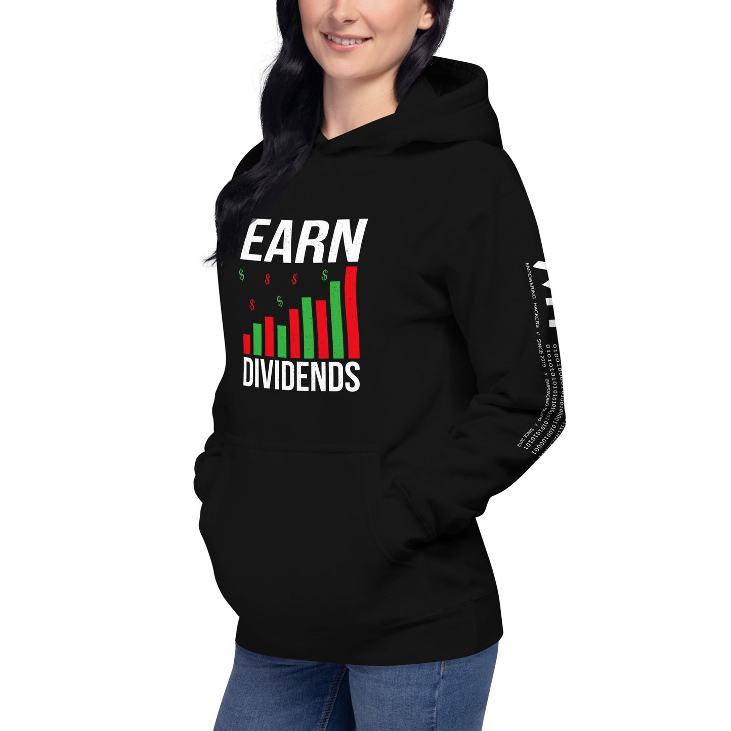 Earn Dividends - Unisex Hoodie by DarkByteGear