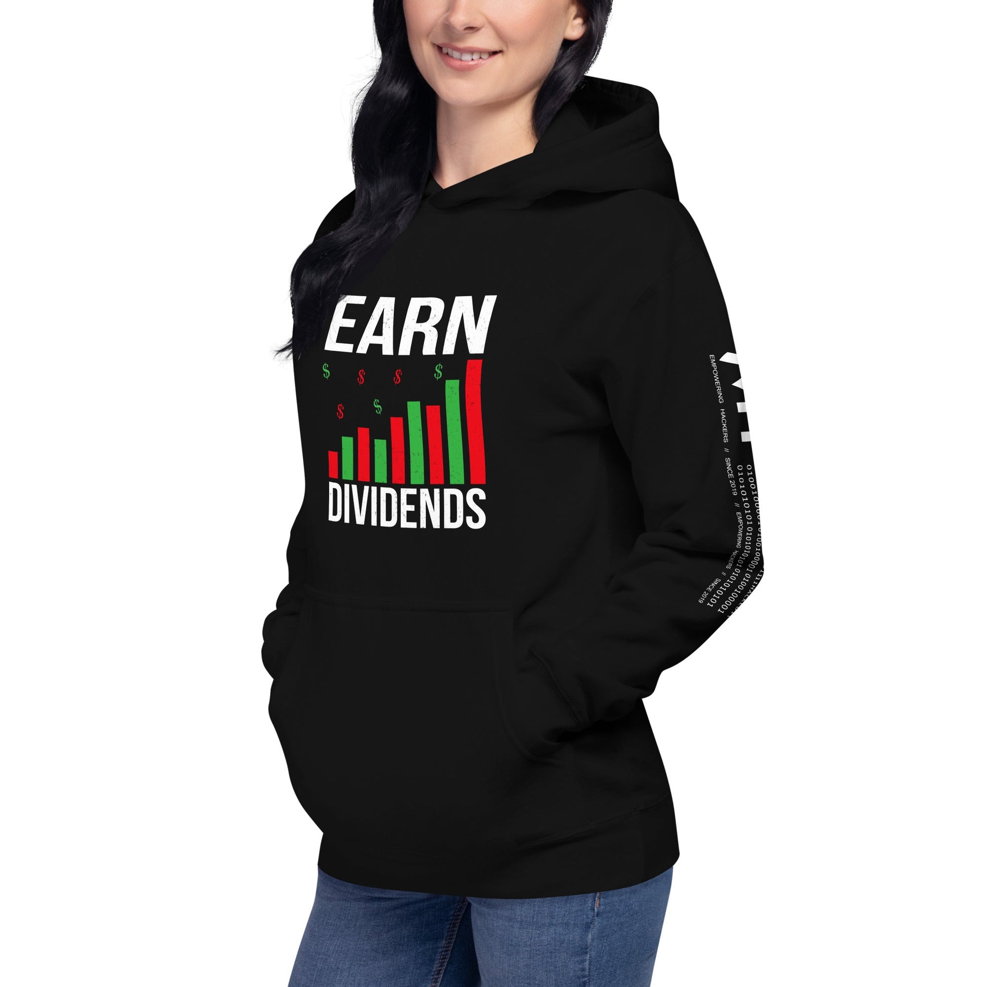 Earn Dividends - Unisex Hoodie by DarkByteGear