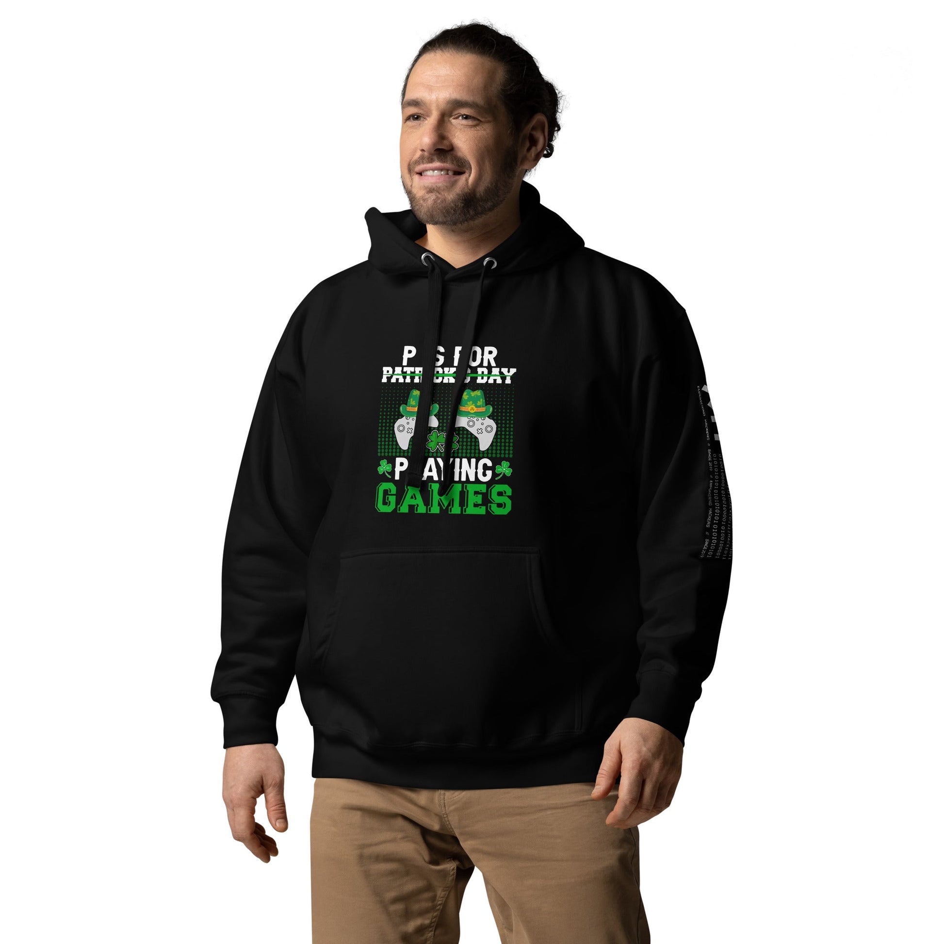 P is for "Playing Games" - Unisex Hoodie by DarkByteGear
