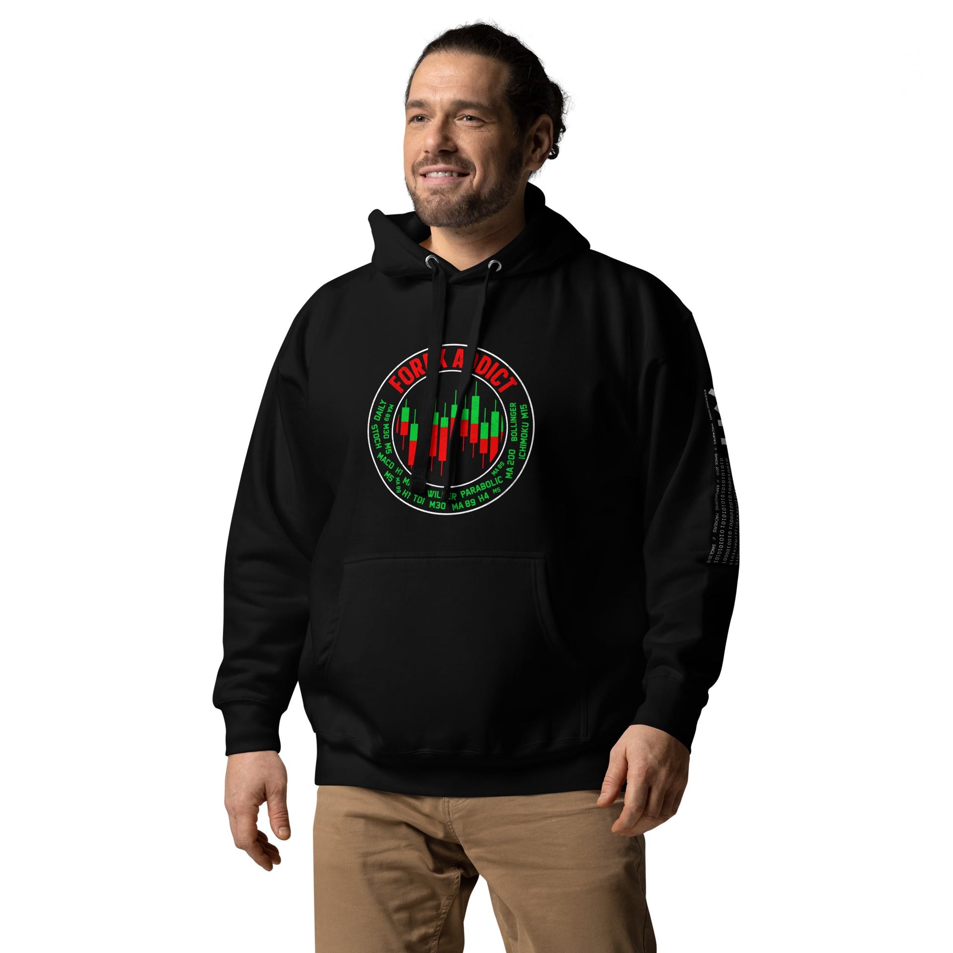 Forex Addict ( RK ) - Unisex Hoodie by DarkByteGear