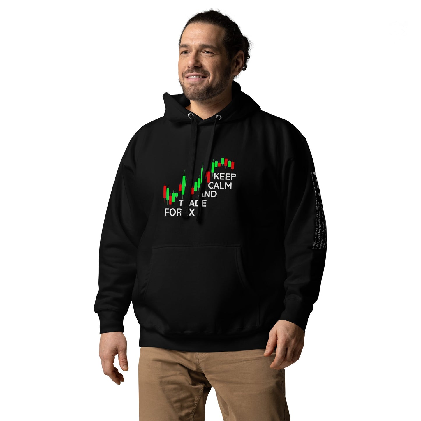 Keep Calm and Trade Forex - Unisex Hoodie by DarkByteGear