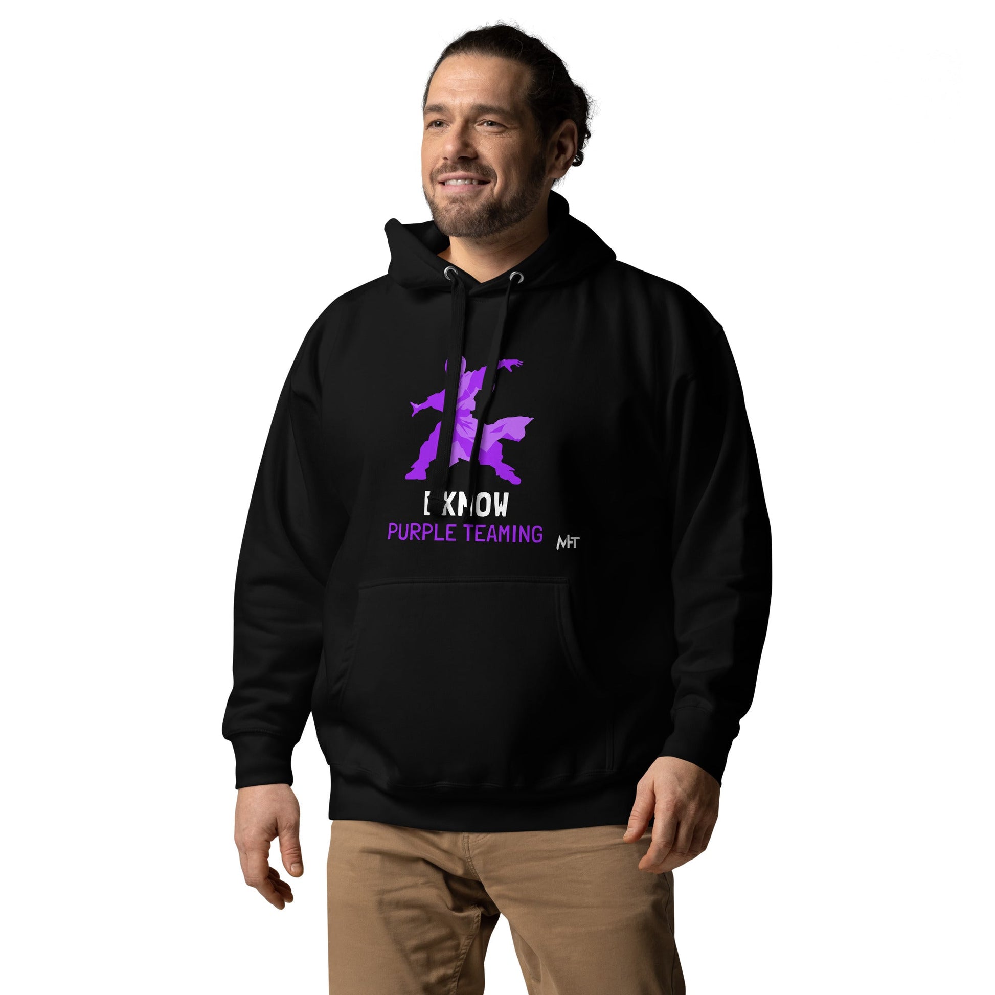 I Know Purple Teaming - Unisex Hoodie by DarkByteGear