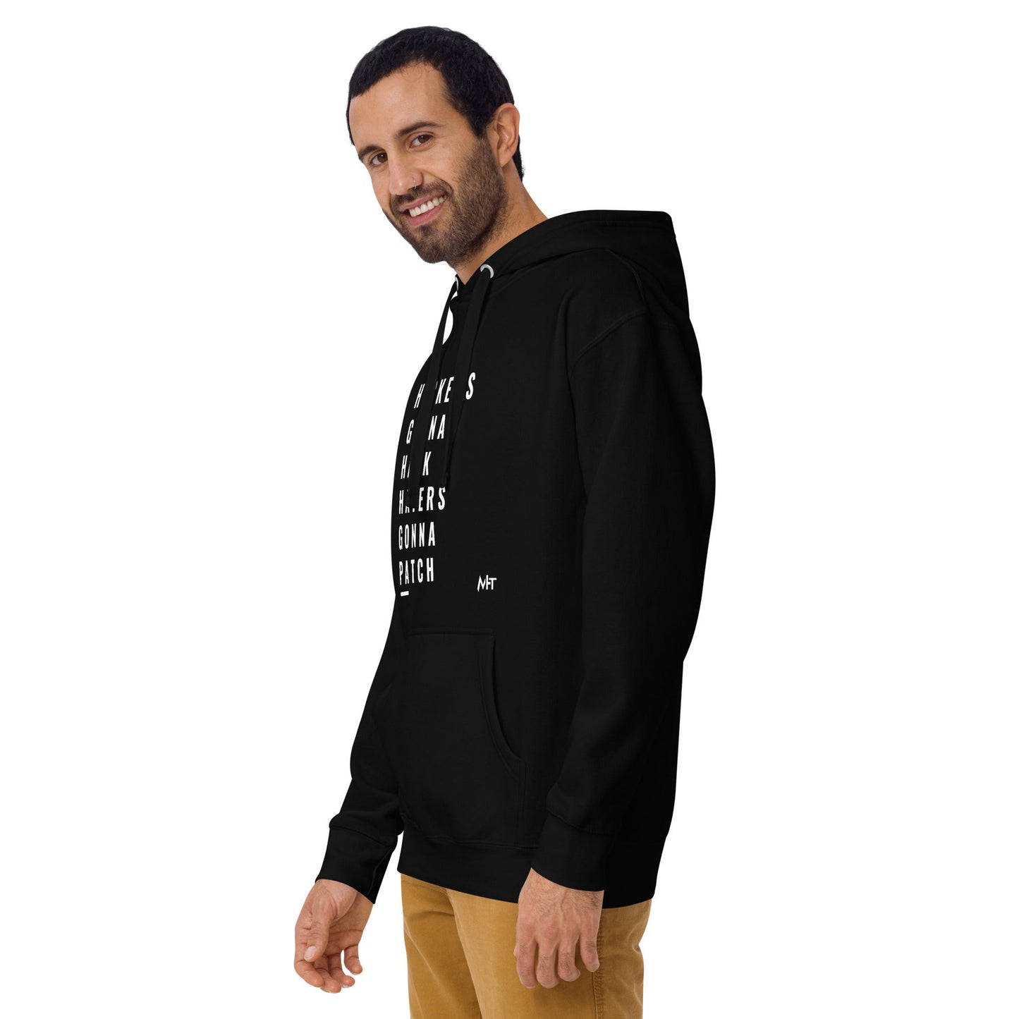 Hackers Gonna Hack: Haters Gonna Patch - Unisex Hoodie by DarkByteGear