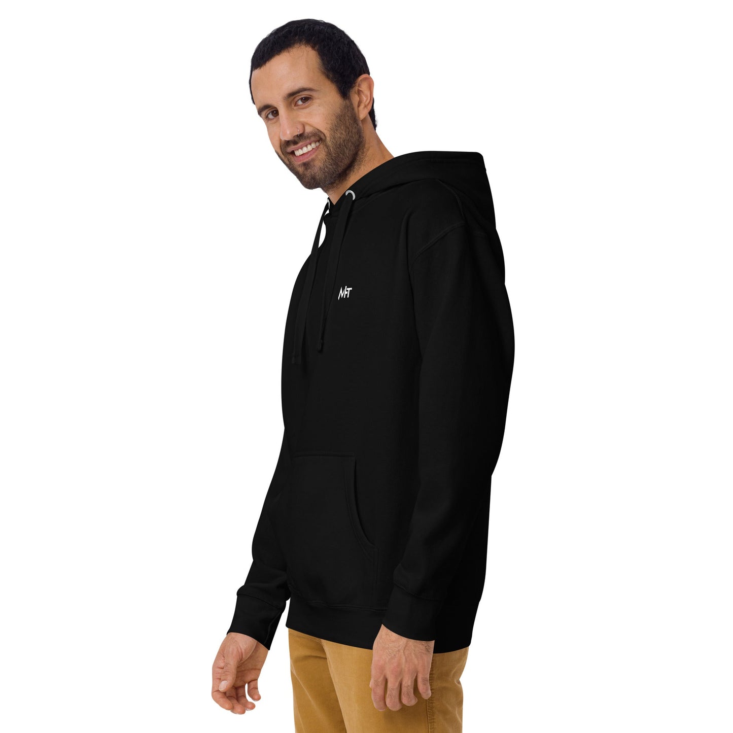 Go ping yourself - Unisex Hoodie ( Back Print ) by DarkByteGear