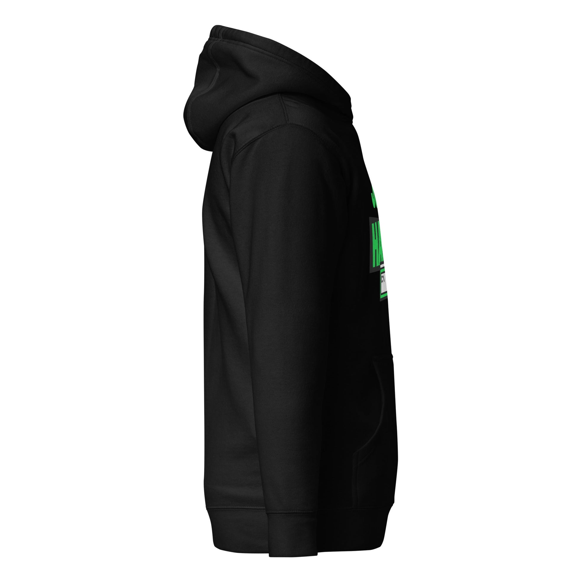 Just Hack (Green text) - Unisex Hoodie by DarkByteGear