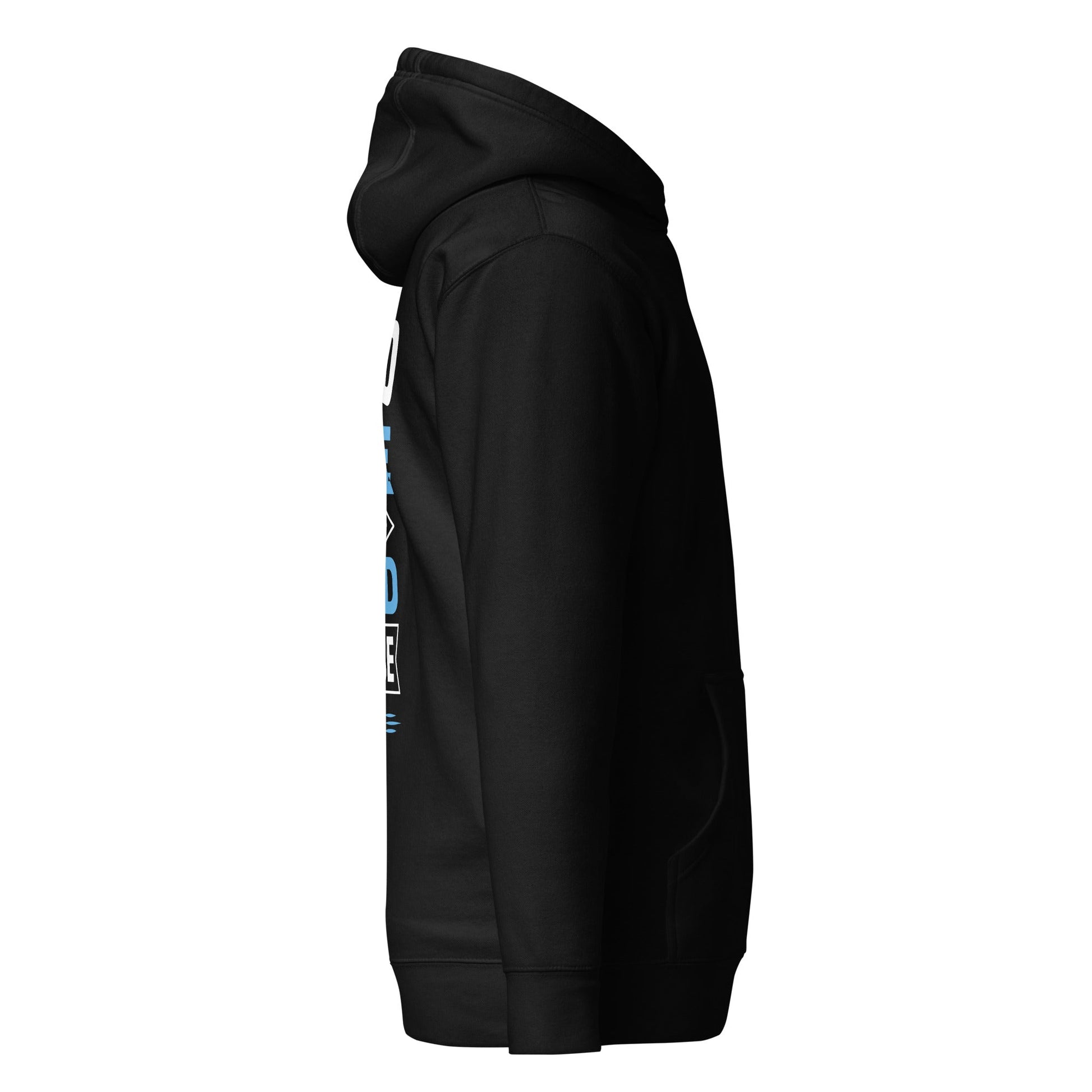 I clapped because - Unisex Hoodie (back print) by DarkByteGear