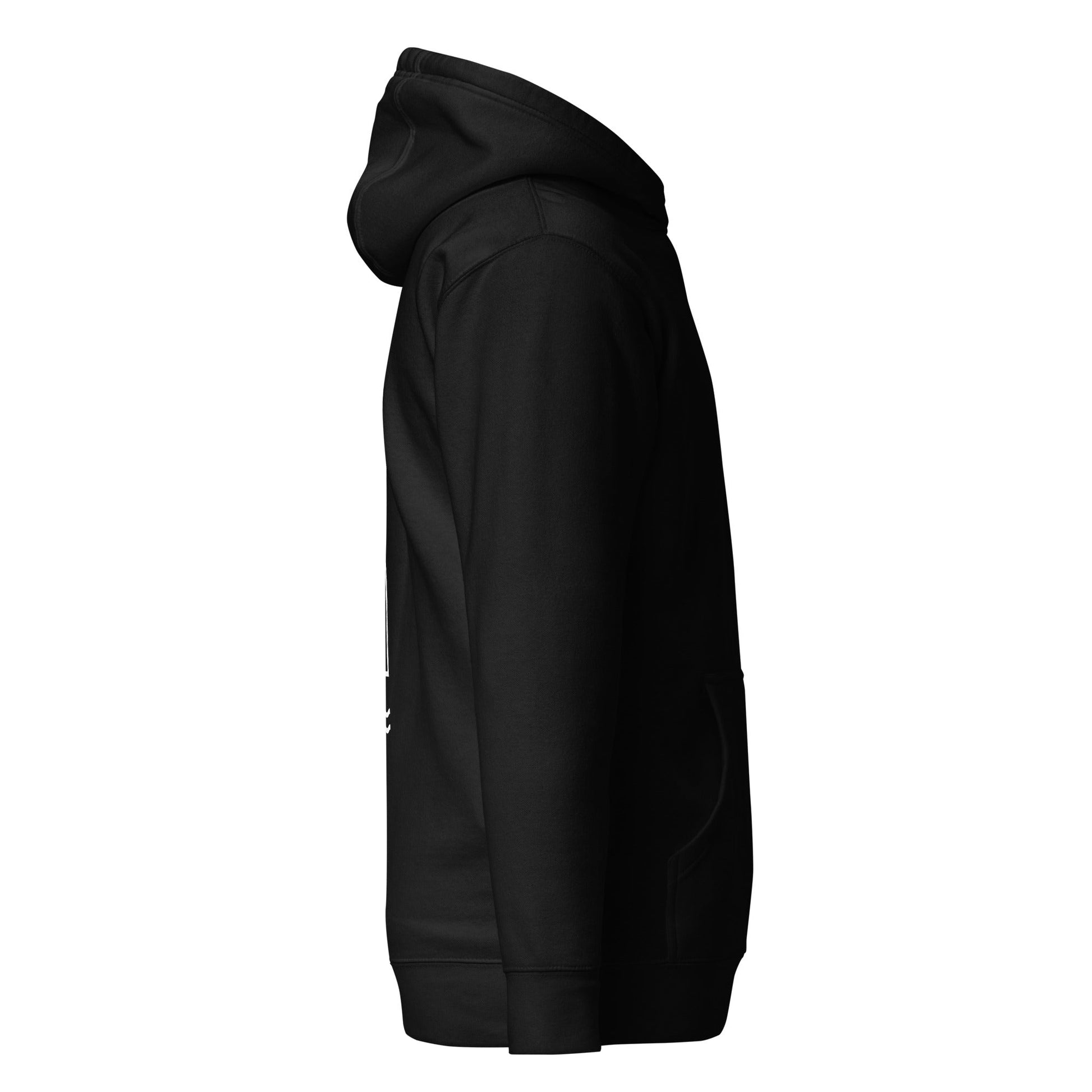 1 2 3 4 5 - Unisex Hoodie (back print) by DarkByteGear