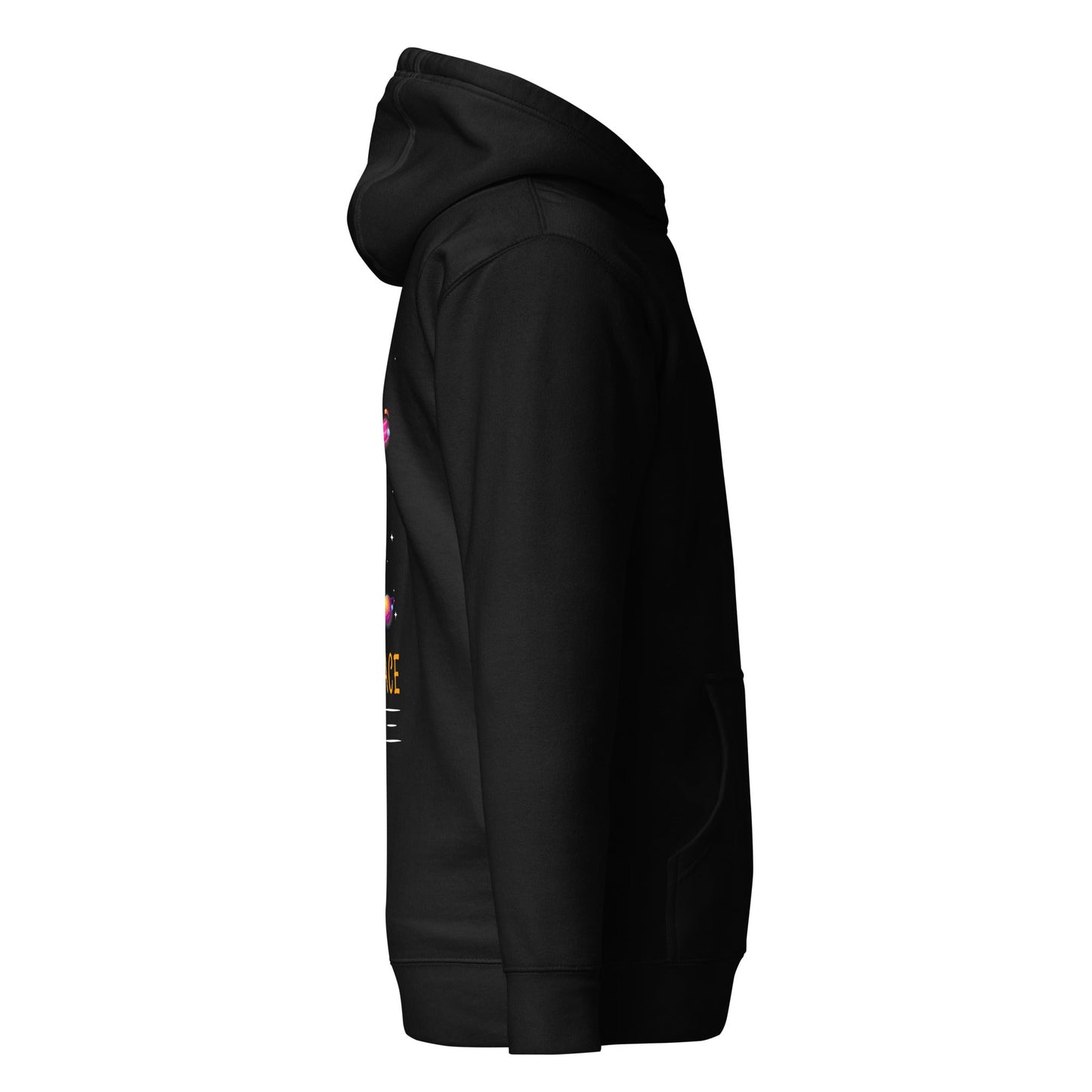 All about that Space - Unisex Hoodie ( Back Print ) by DarkByteGear