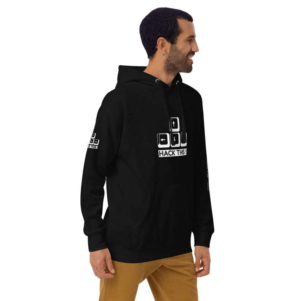Hack this - Unisex Hoodie by DarkByteGear