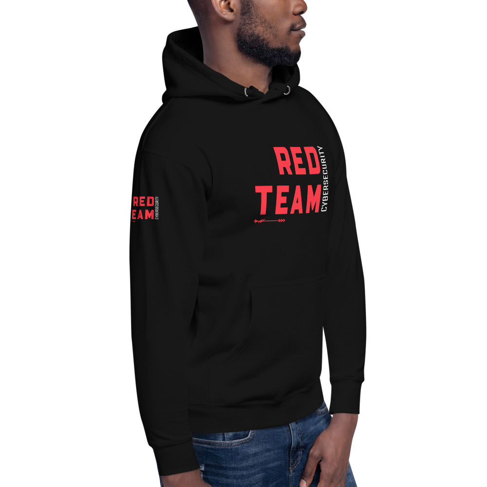 Cyber Security Red Team v7 - Unisex Hoodie by DarkByteGear