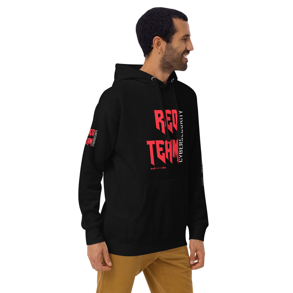 Cyber Security Red Team V9 - Unisex Hoodie by DarkByteGear