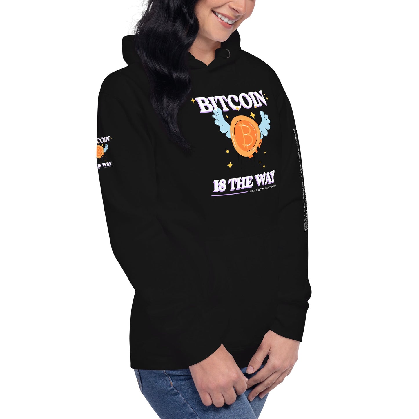 Bitcoin is the way - Unisex Hoodie by DarkByteGear