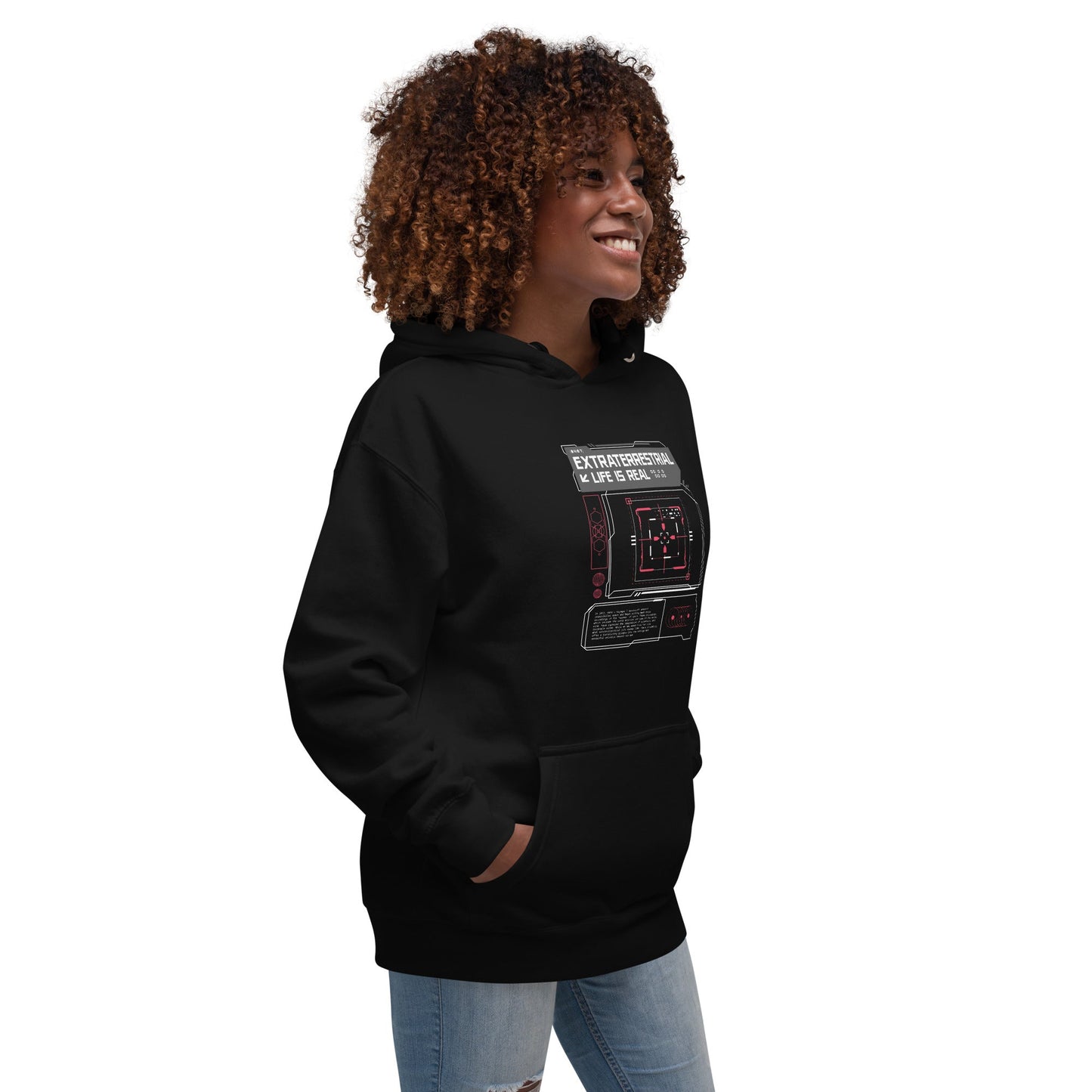 Extraterrestrial life is real - Unisex Hoodie by DarkByteGear