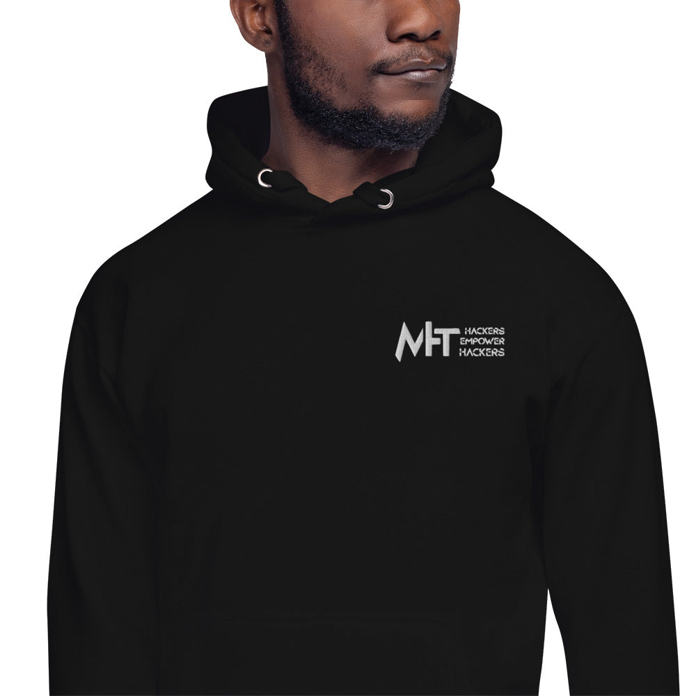 MHT - Unisex Hoodie (embroidery) by DarkByteGear