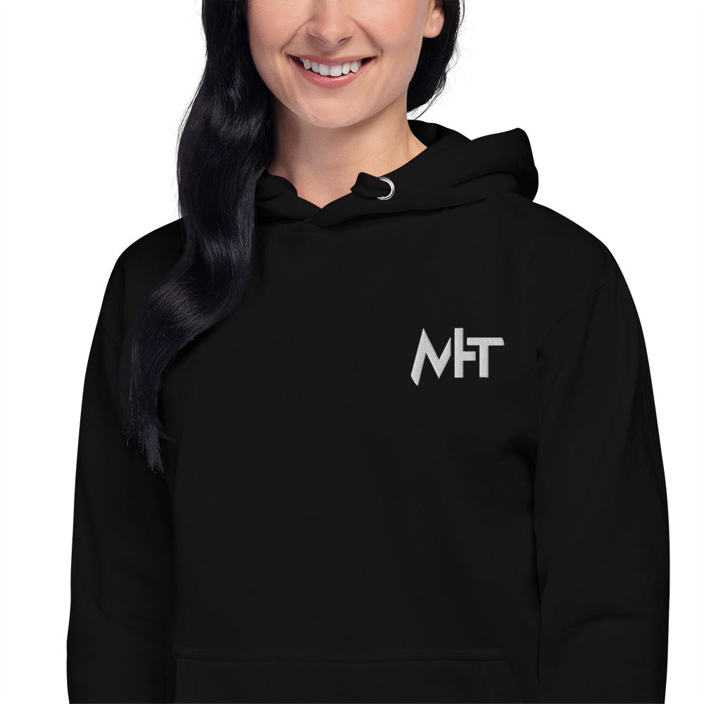 MyHackerTech - Unisex Hoodie (embroidery) by DarkByteGear