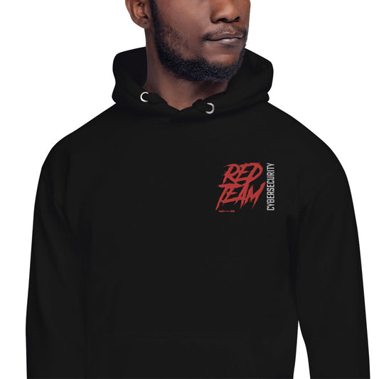 Cyber Security Red Team V10 - Unisex Hoodie (embroidered) by DarkByteGear