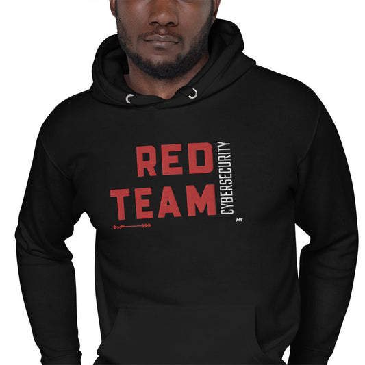 Cyber Security Red Team V7 - Unisex Hoodie Embroidery by DarkByteGear