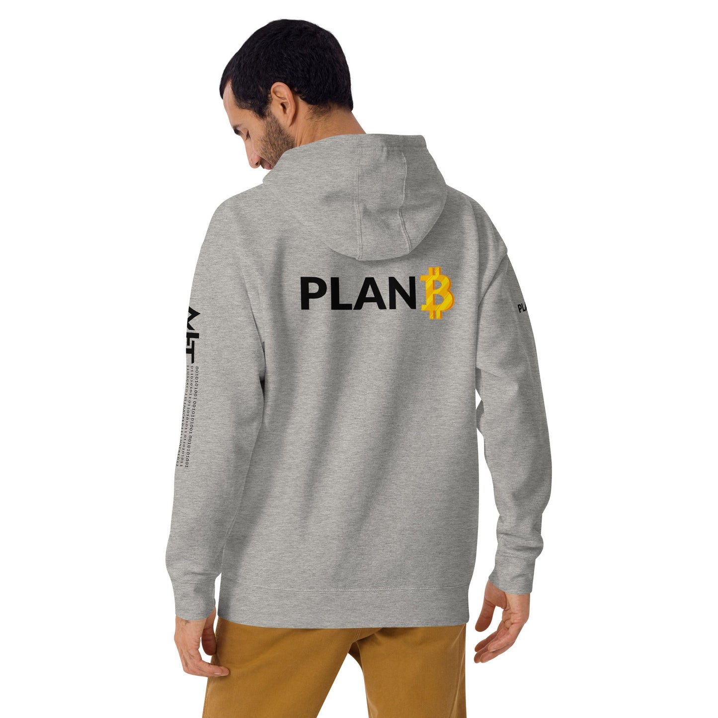 Plan B v1 - Unisex Hoodie (back print) by DarkByteGear