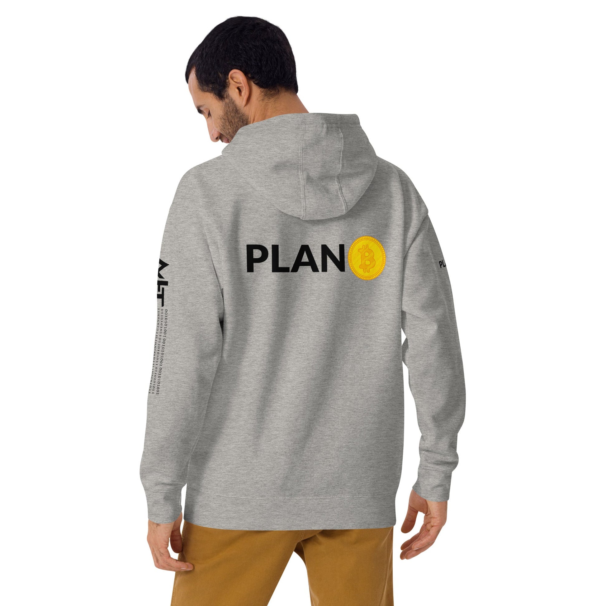 Plan B - Unisex Hoodie (Back Print) by DarkByteGear