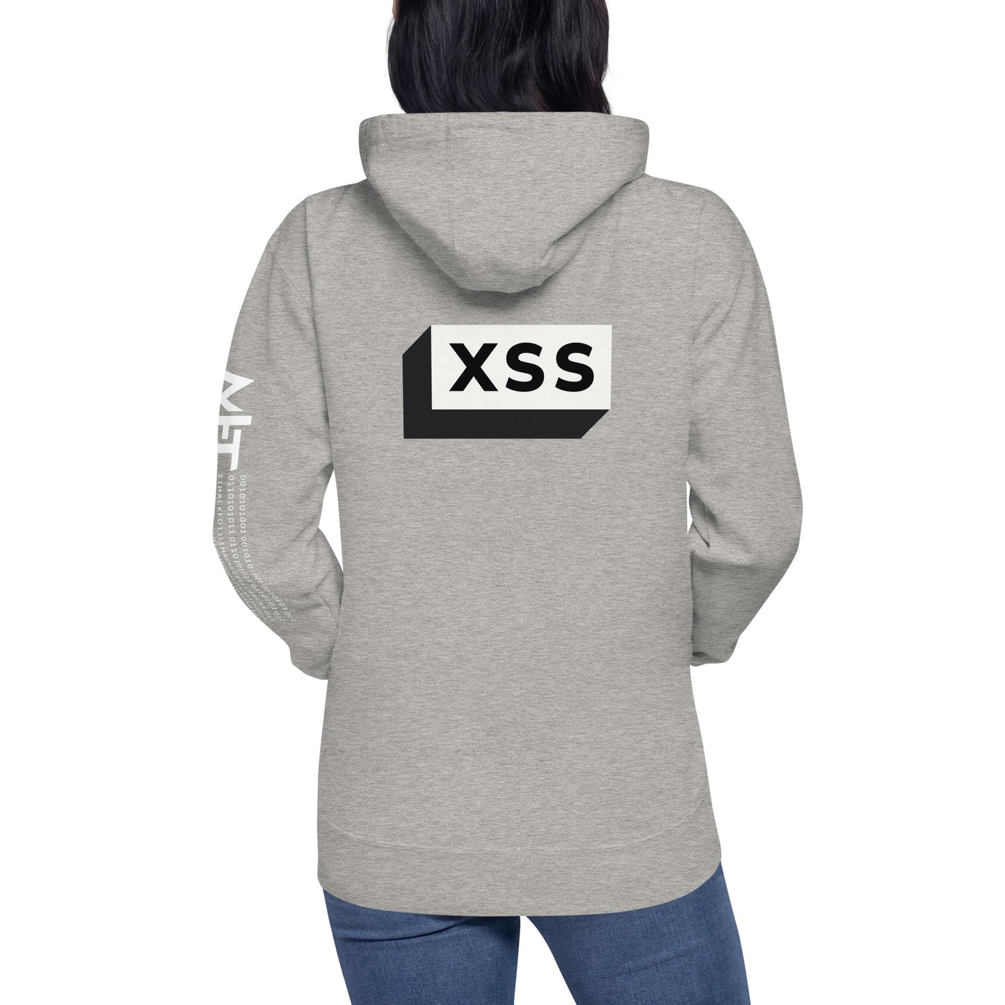 XSS - Unisex Hoodie (back print) by DarkByteGear