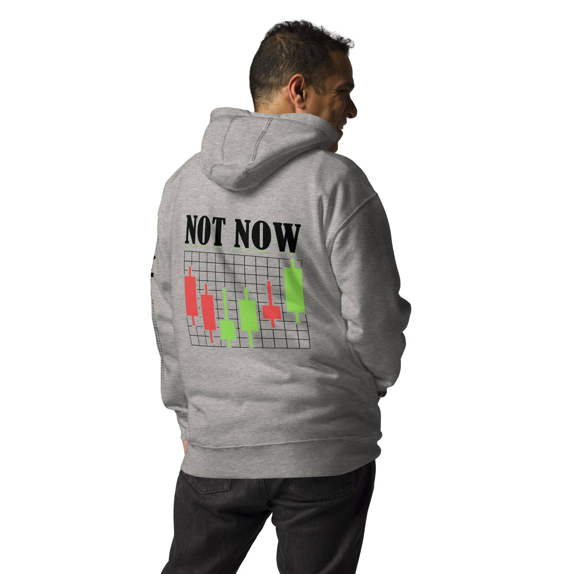 Not Now in Dark Text - Unisex Hoodie by DarkByteGear