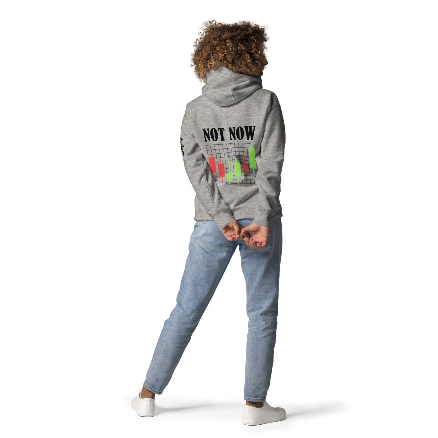 Not Now in Dark Text - Unisex Hoodie by DarkByteGear