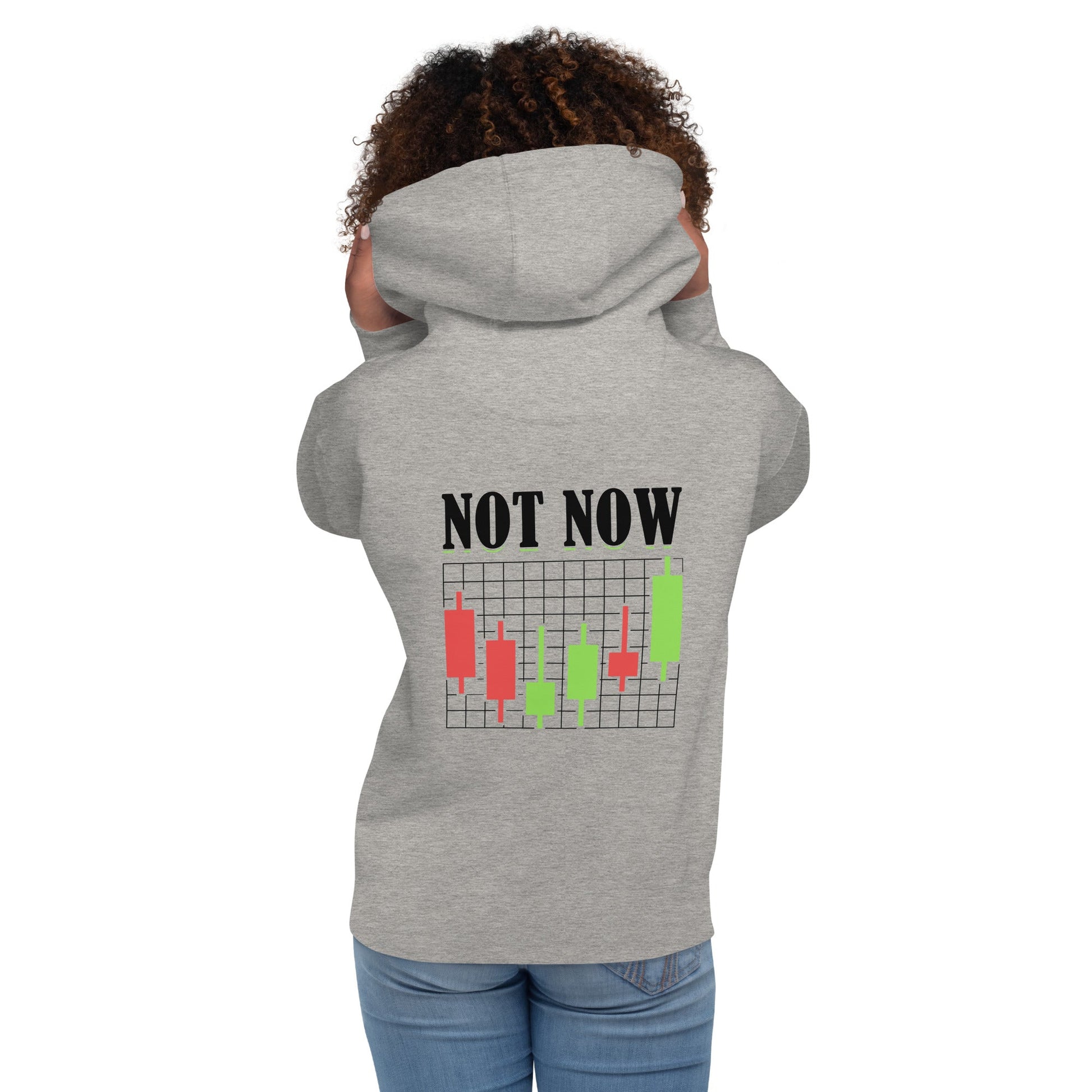 Not Now in Dark Text - Unisex Hoodie by DarkByteGear