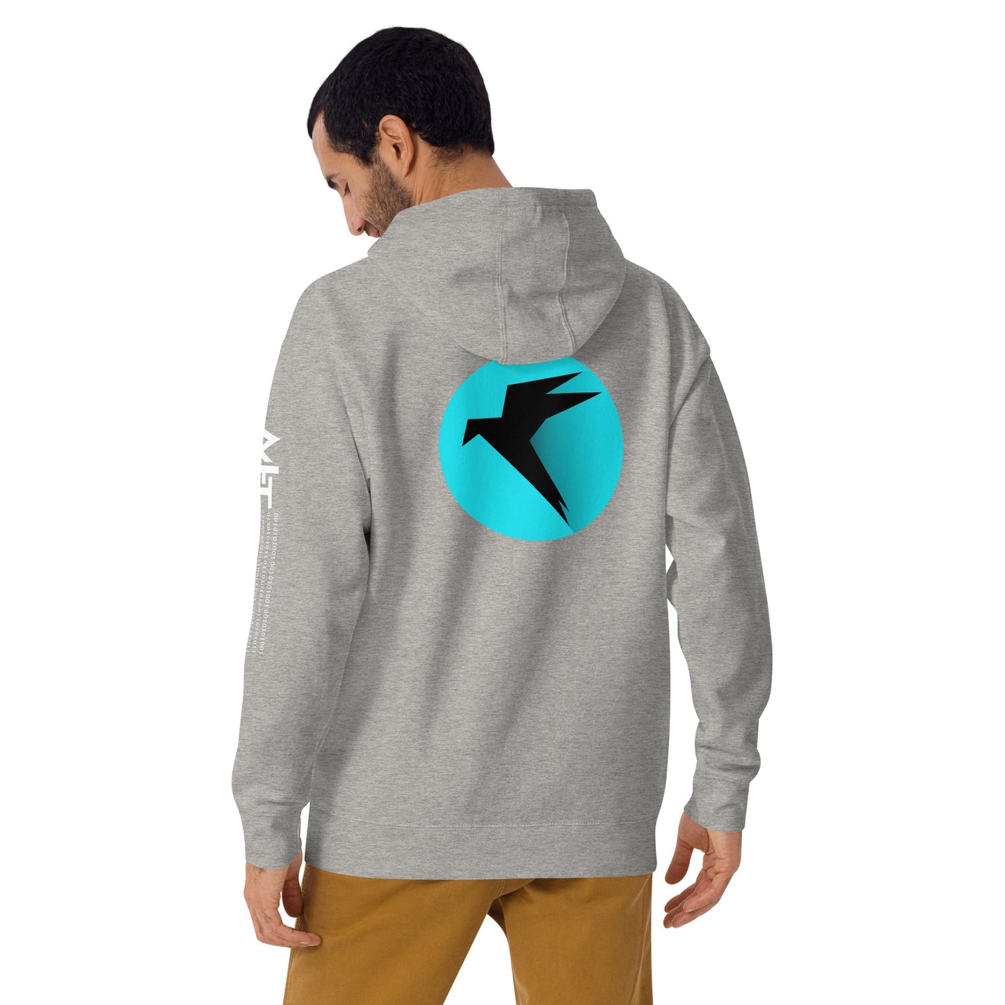 Parrot OS - The operating system for Hackers - Unisex Hoodie (back print) by DarkByteGear