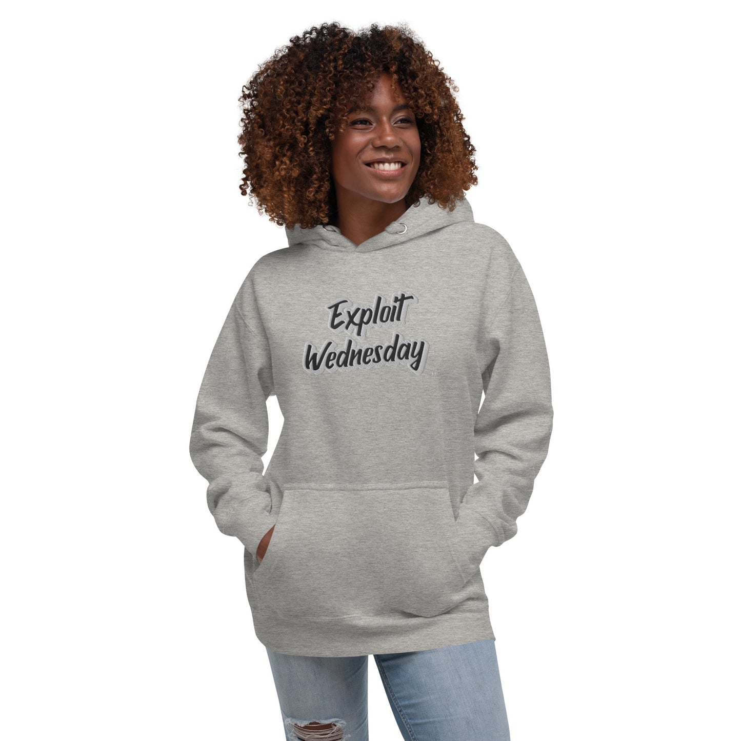 Exploit Wednesday - Unisex Hoodie (embroidered) by DarkByteGear