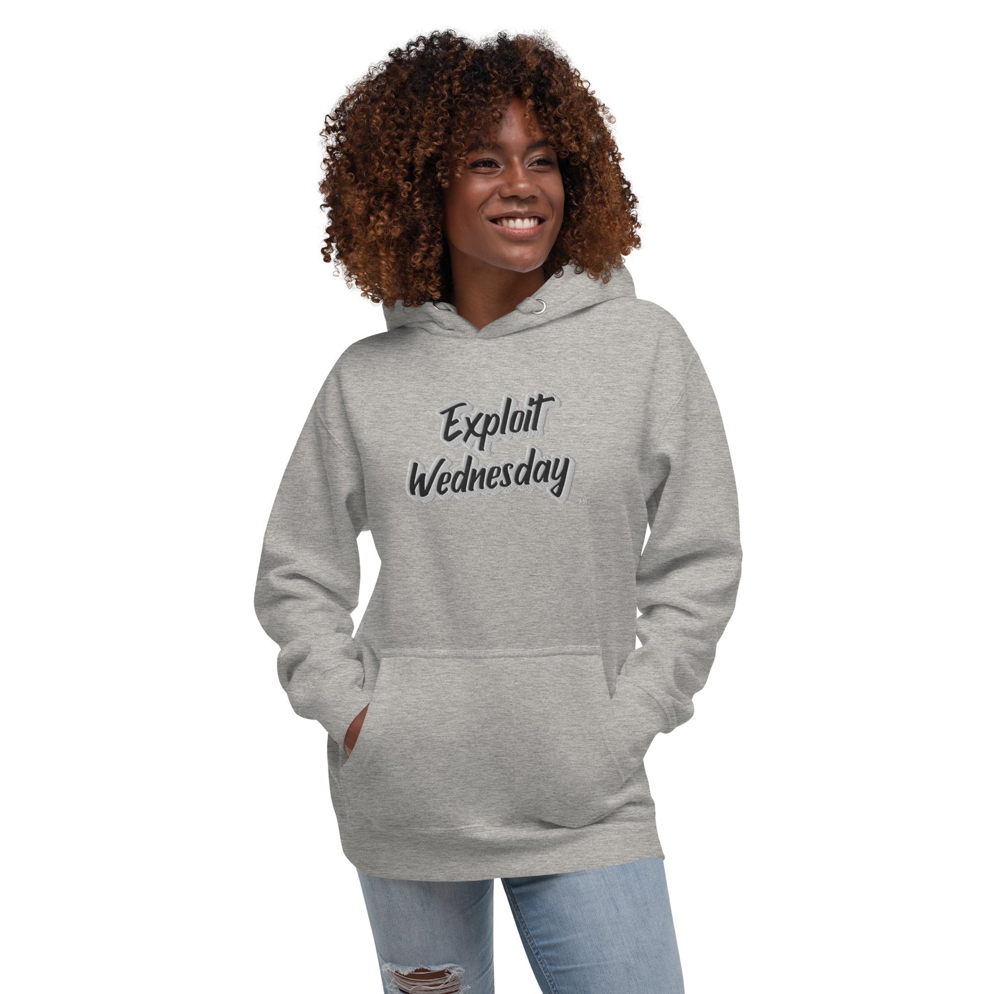 Exploit Wednesday - Unisex Hoodie (embroidered) by DarkByteGear