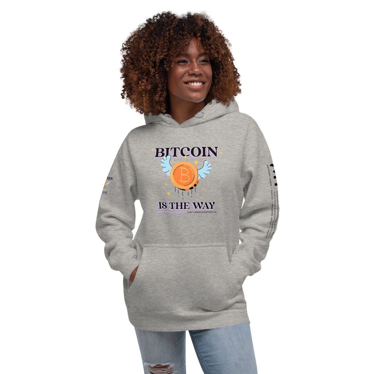Bitcoin is the way - Unisex Hoodie by DarkByteGear