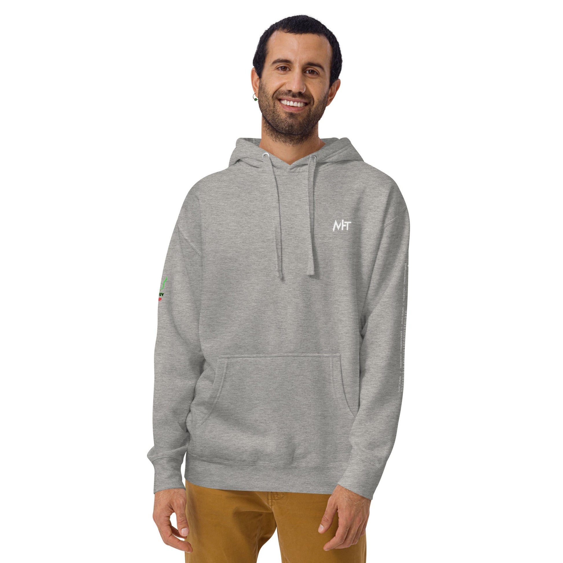 I just Buy the Dip - Unisex Hoodie (back print) by DarkByteGear