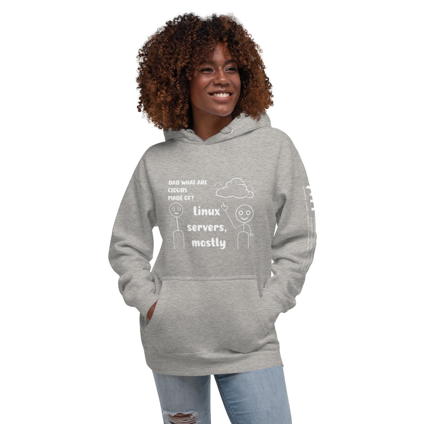 Linux Servers Mostly - Unisex Hoodie by DarkByteGear
