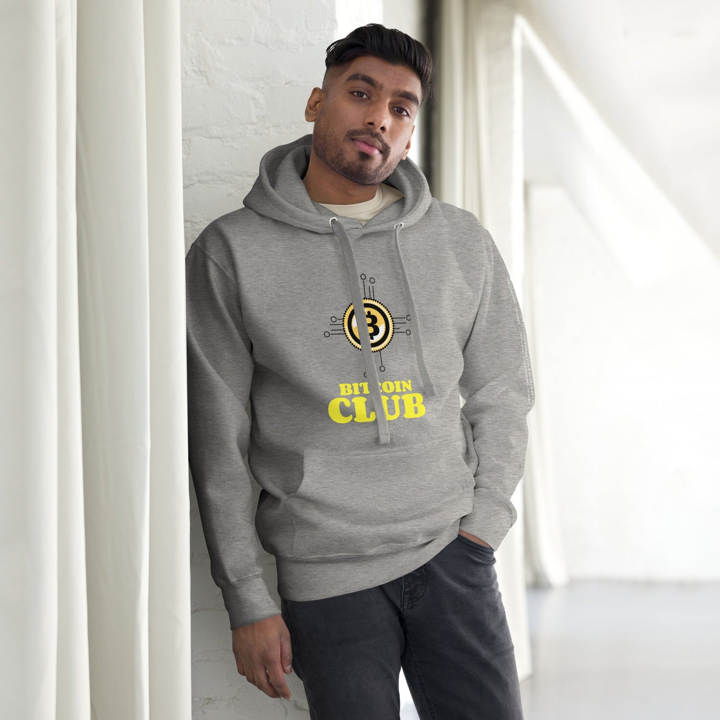 Bitcoin Club V6 - Unisex Hoodie by DarkByteGear