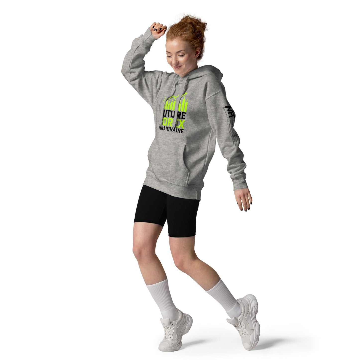 Future Forex Millionaire in Dark Text - Unisex Hoodie by DarkByteGear