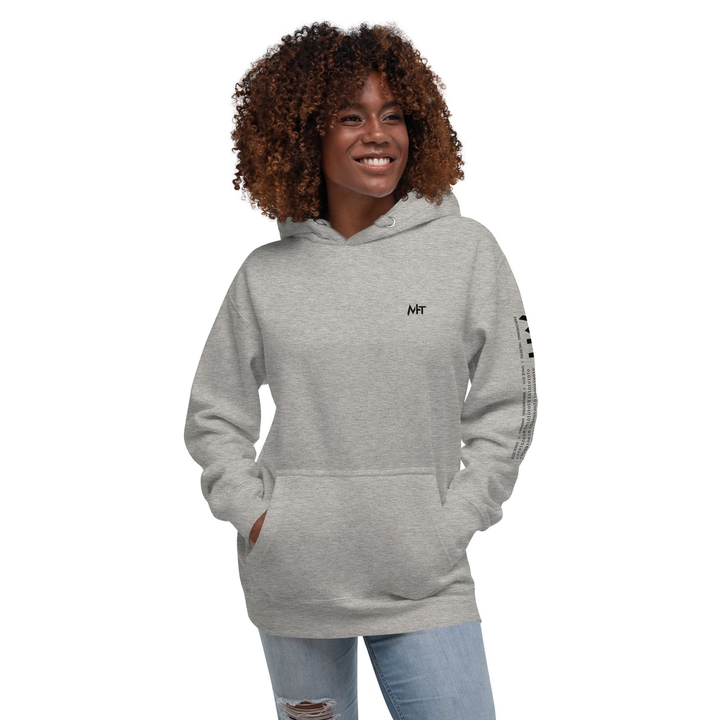 Bearish And Bullish (DB) in Light color - Unisex Hoodie ( Back Print ) by DarkByteGear