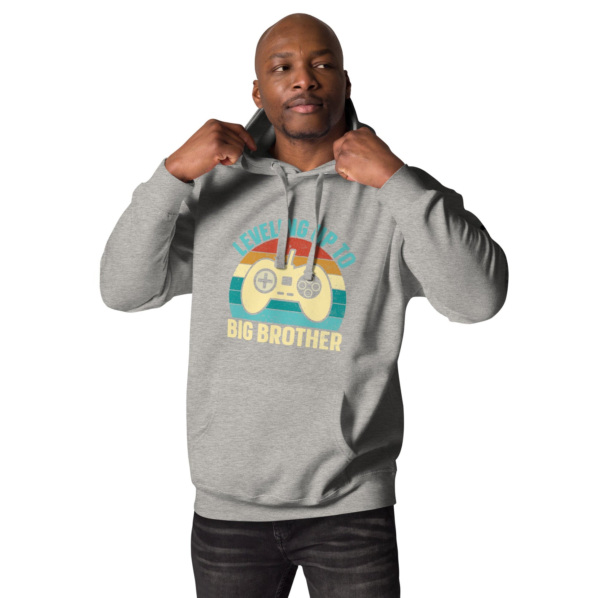 Levelling up to Big Brother V2 in Darker Shade - Unisex Hoodie by DarkByteGear
