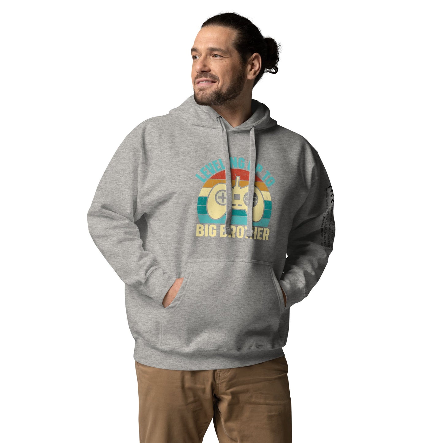 Levelling up to Big Brother V2 in Darker Shade - Unisex Hoodie by DarkByteGear