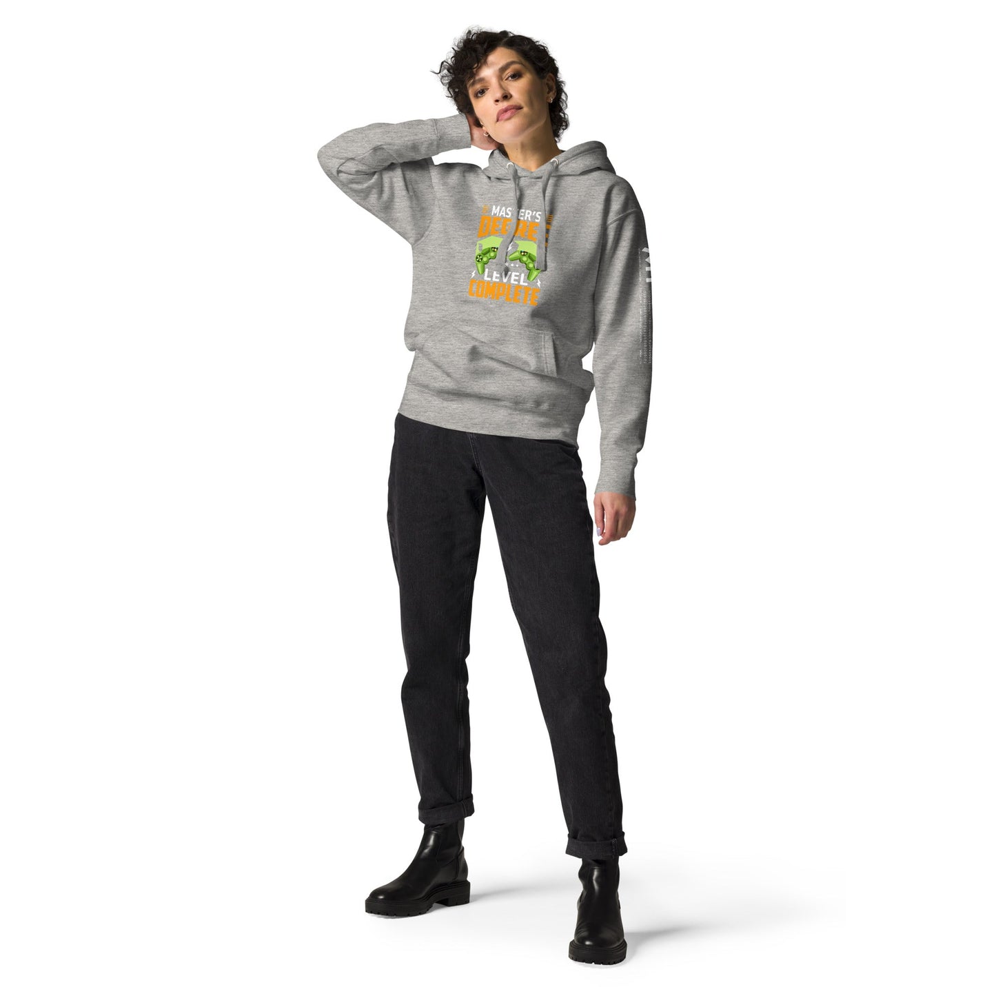 Master's Degree Level Complete - Unisex Hoodie by DarkByteGear