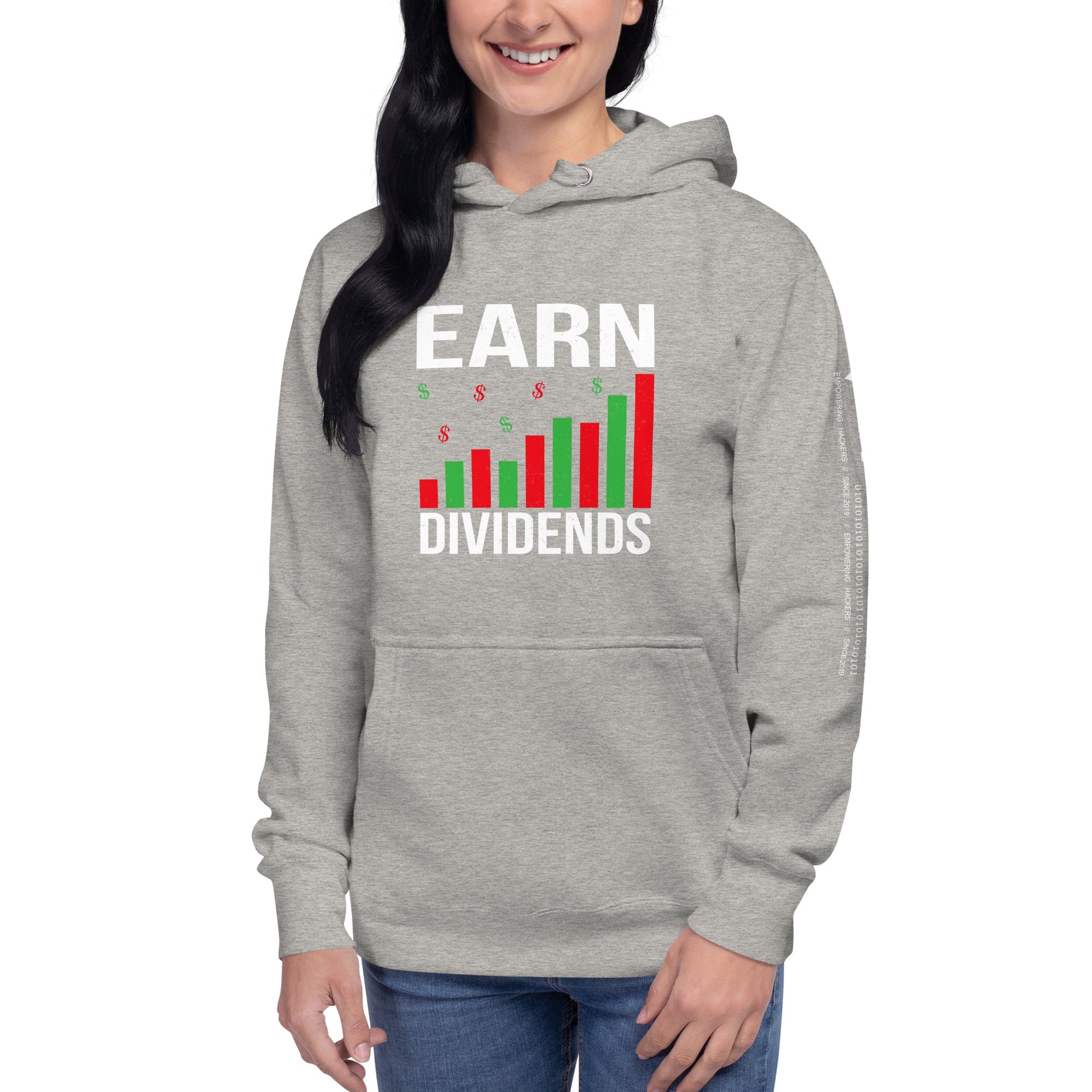 Earn Dividends - Unisex Hoodie by DarkByteGear