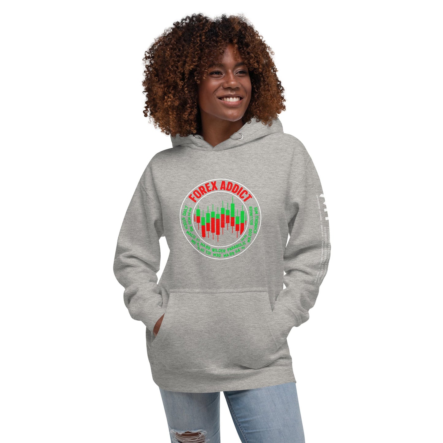 Forex Addict ( RK ) - Unisex Hoodie by DarkByteGear
