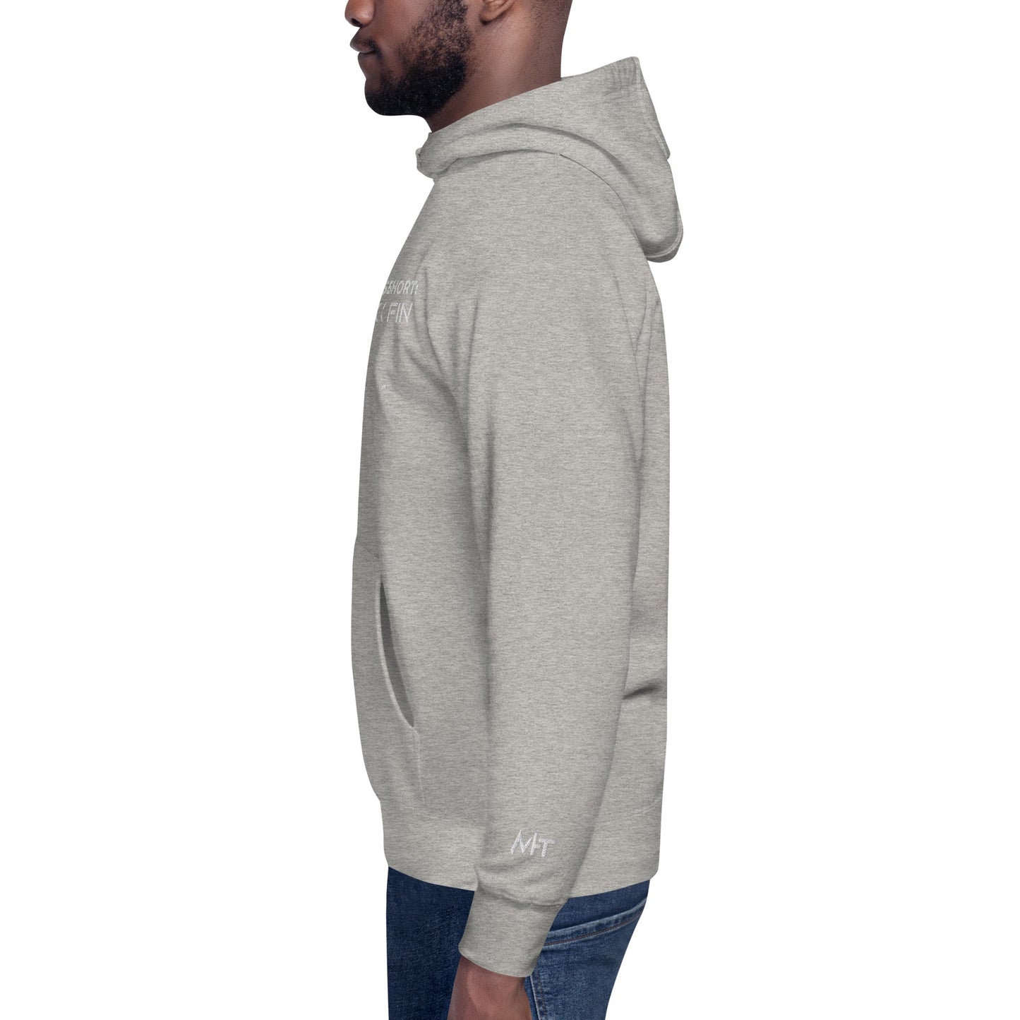 Long story short - Syn Ack Fin - Unisex Hoodie (Embroidery) by DarkByteGear